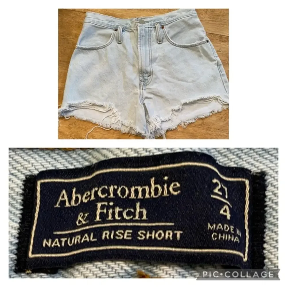 Abercrombie & Fitch Women’s Size‎ 27/4 Cut Off Denim Natural Rise Shorts